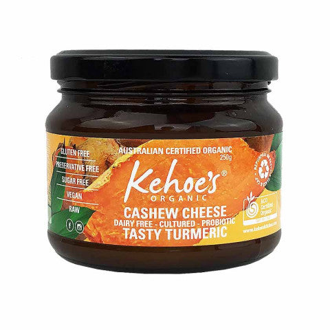 Kehoeís Kitchen Vegan Cashew Cheese Tasty Turmeric