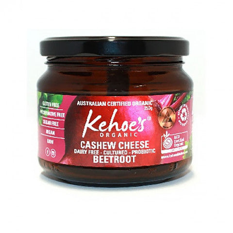 Kehoeís Kitchen Vegan Beetroot Cashew Chees