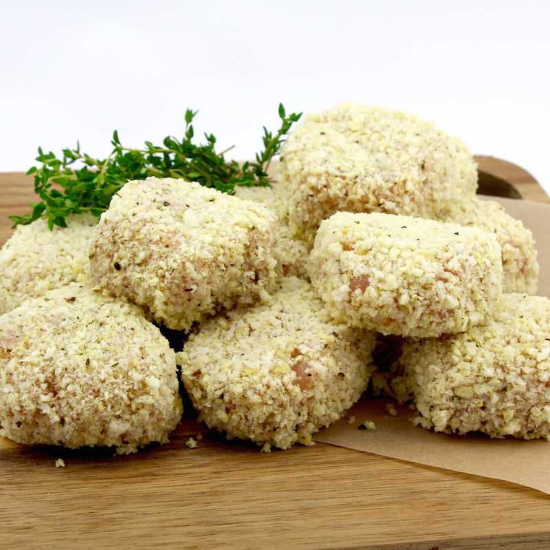 Chicken Rissoles (Tray of 8) - approx. 1.2kg