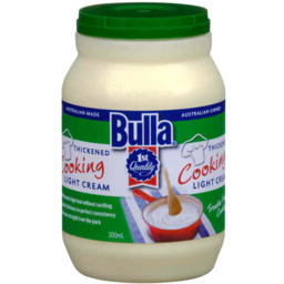 Bulla Cooking Lightly Thickened Cream 300ml