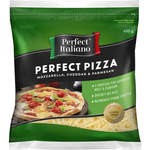 Perfect Italiano Perfect Pizza 3 Cheese Blend 450G