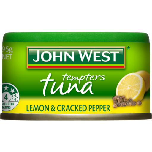 John West Tuna With Lemon & Cracked Pepper 95G