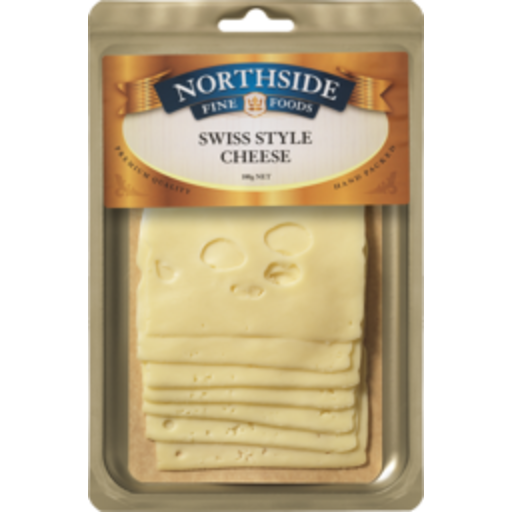 Northside Fine Foods Swiss Style Cheese 80G