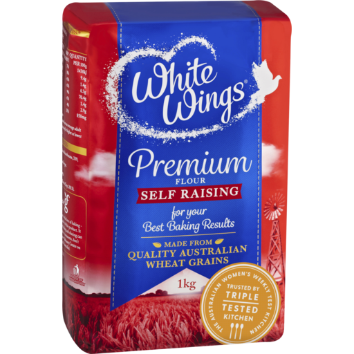 White Wings Premium Self Raising Flour 1Kg