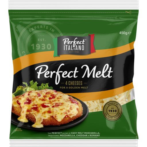 Perfect Italiano Perfect Melt 4 Cheese Blend 450G