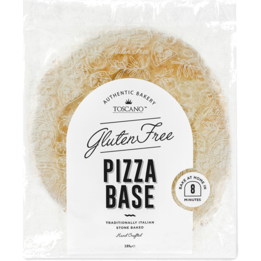 Toscano Gluten Free Pizza Base 180G