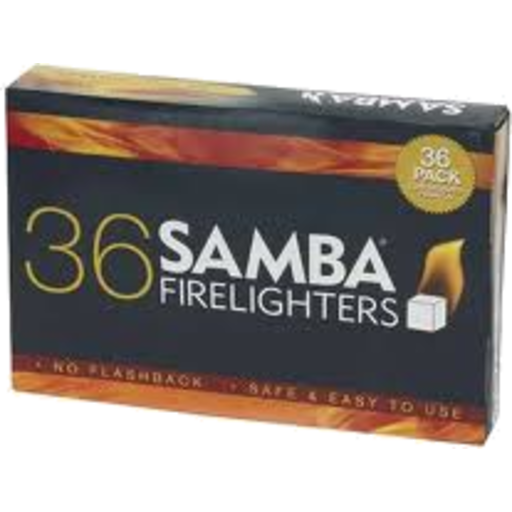 Samba Firelighter Cubes 36 Pack