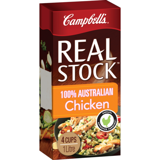 Campbell's 100% Australian Real Chicken Stock 1L