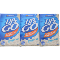 Sanitarium Vanilla Iceup &Go 3X250ml