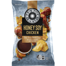 Red Rock Deli Honey Soy Chicken Potato Chips 165G