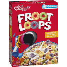 Kellogg's Froot Loops Cereal 500G