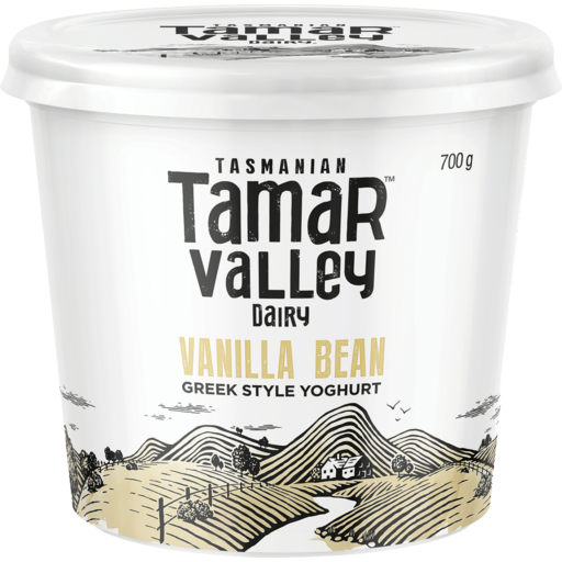 Tamar Valley Vanilla Bean Greek Style Yoghurt 700G