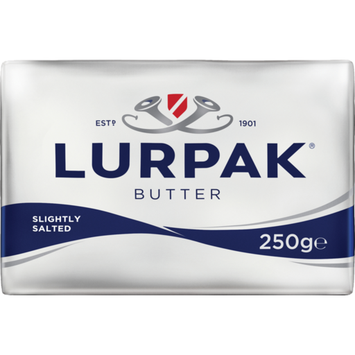Lurpak Slightly Salted Butter Block 250G
