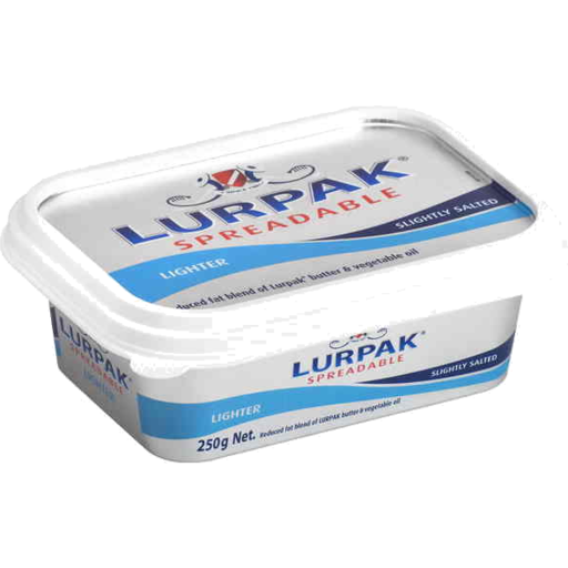 Lurpak Lighter Butter Tub 250G