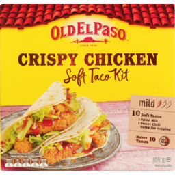 Old El Paso Crispy Chicken Soft Taco Kit 370G