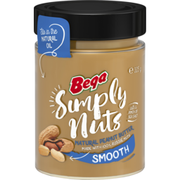 Bega Simply Nuts Smooth Natural Peanut Butter