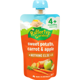 Rafferty's Sweet Potato, Carrot & Apple Baby Food 120G