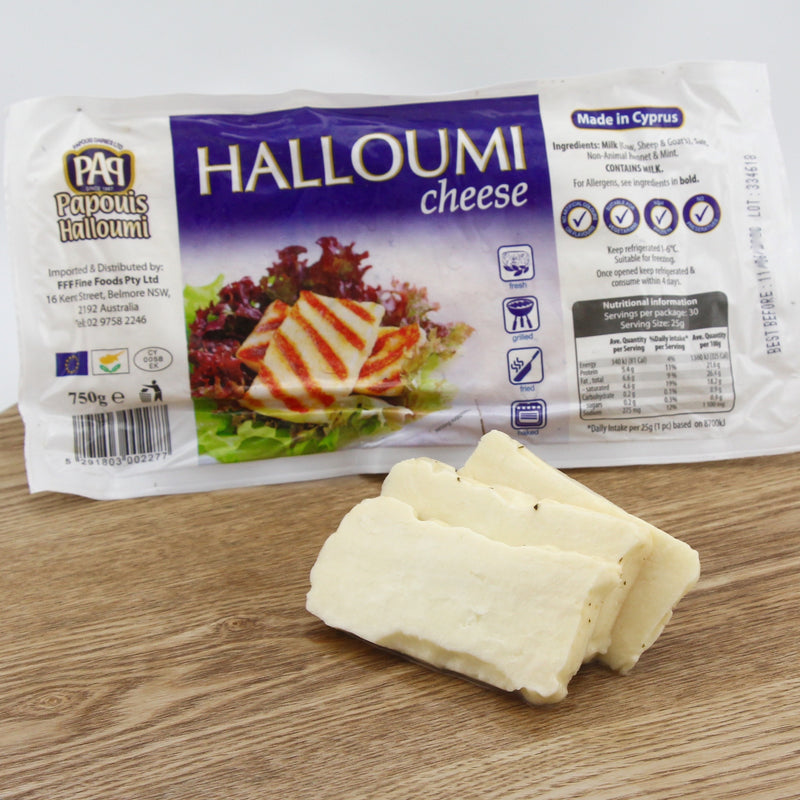 Haloumi Cheese Imported from Cyprus 750g