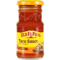 Old El Paso Medium Taco Sauce 200G