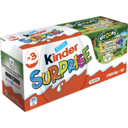 Kinder Surprise Egg 3 Pack 60G