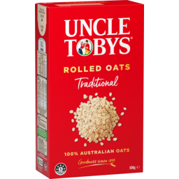 Uncle Tobys Australian Traditional Rolled Oats 500G